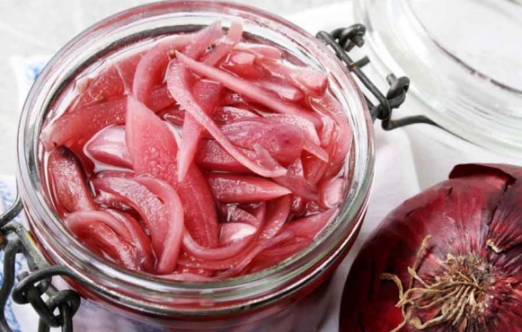 Pickled red onion