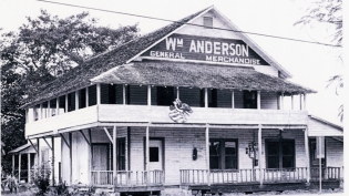 Andersons Corner in 1976