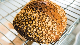 Whole-wheat loaf from Madruga Bakery