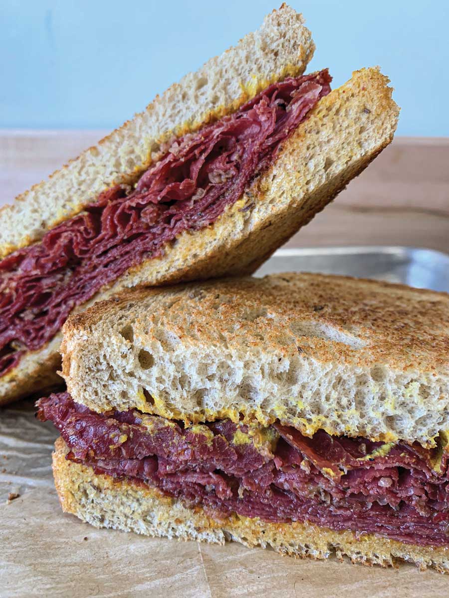 Babe's Smoked Meat Sandwich