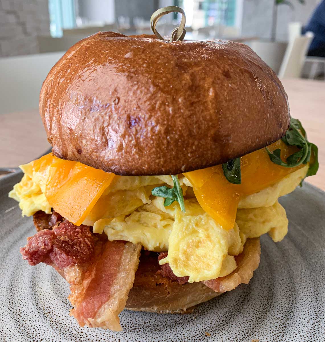 Bachour Egg Sandwich