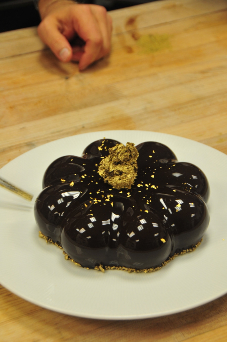 Chocolate entremet by Bachour