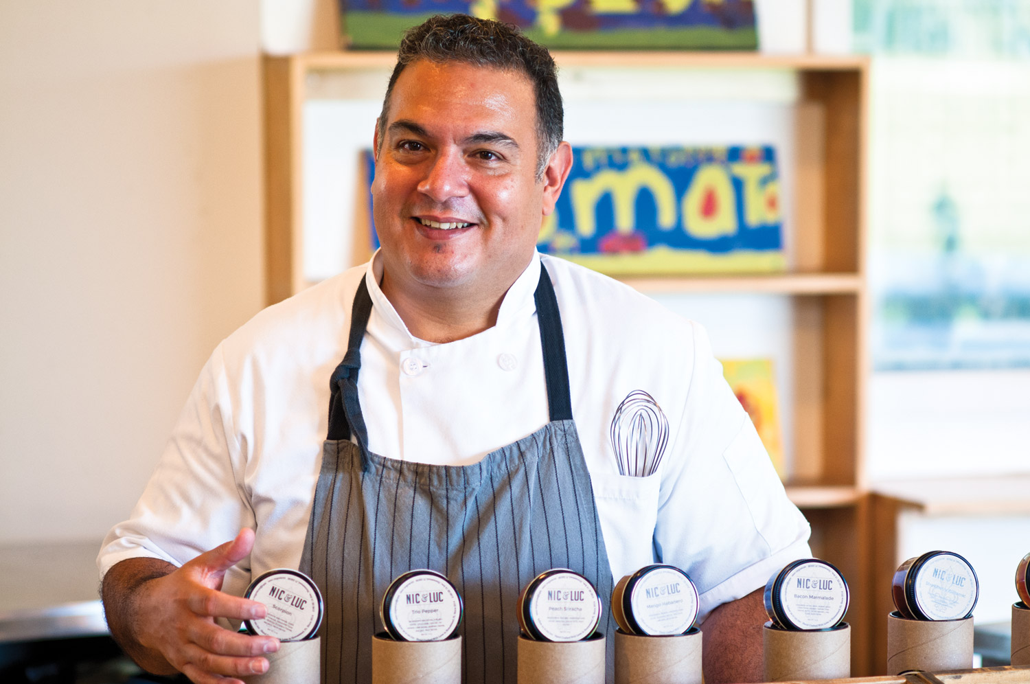 Leroy Bautista and his preserves