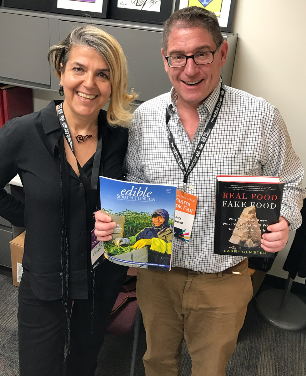 Larry Olmstead, author of Real Food Fake Food