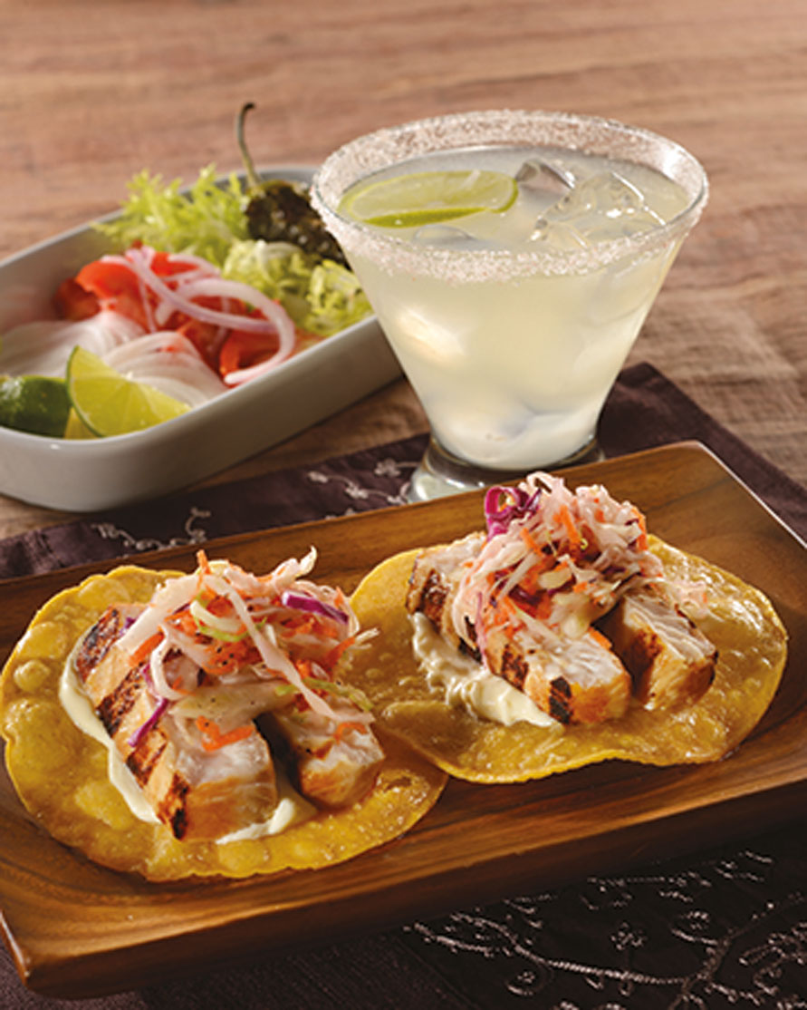 Steadman’s Boatyard Grilled Citrus and Soy Fish Tacos (Photo: Debi Harbin)