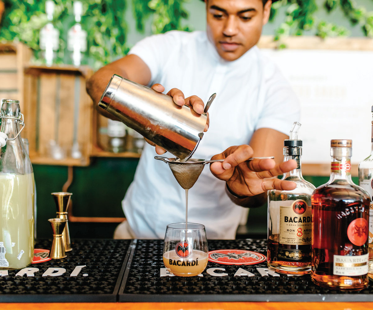 Since 2016, Bacardi has eliminated plastic straws and stirrers