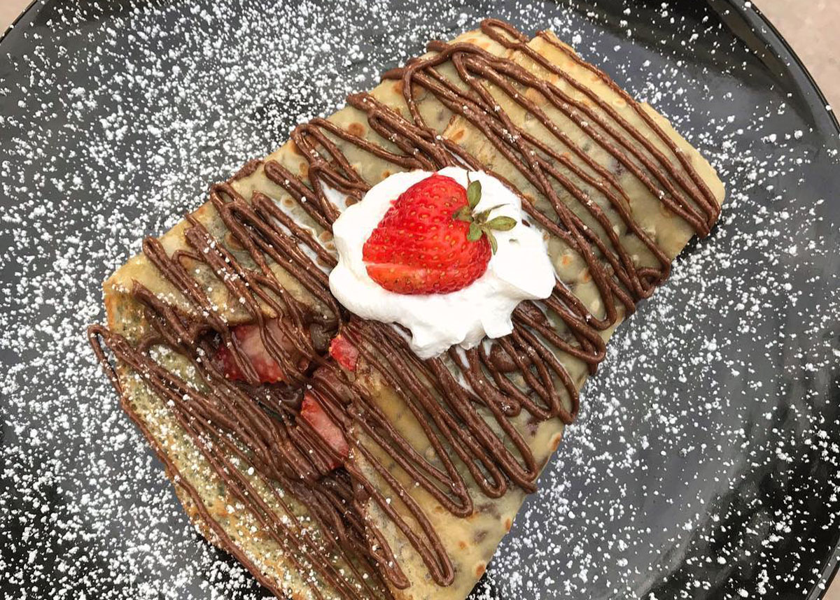 Nutella crepe from Jaque Mate 