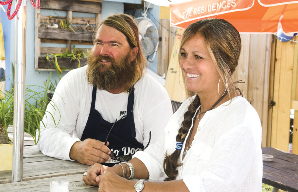 Sig Ozols and Indira Funes of Shore to Door