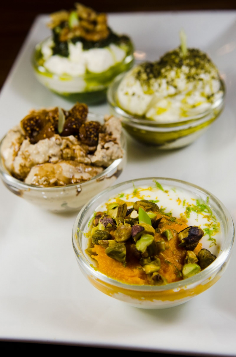 Savory yogurt dishes
