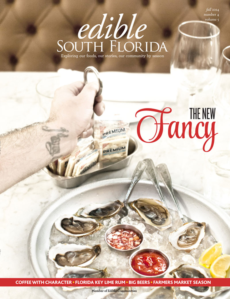 Edible South Florida Fall 2014, Issue #20 Cover