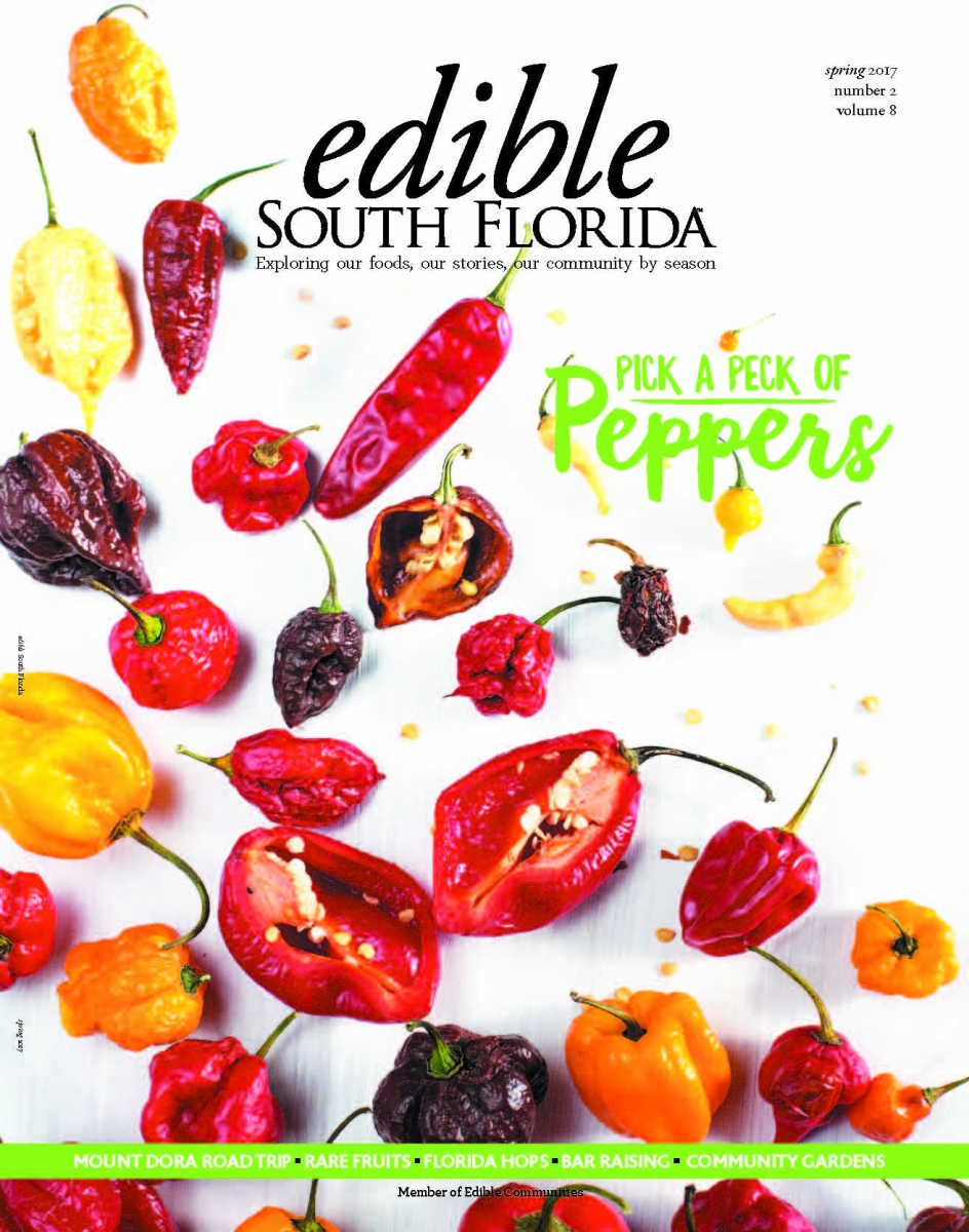 Edible South Florida Spring 2017, Issue #30 Cover