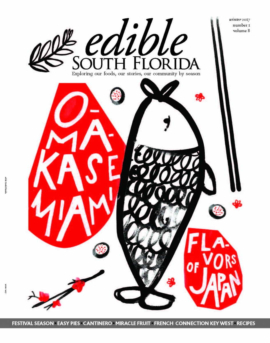 Edible South Florida Winter 2017, Issue #29 Cover