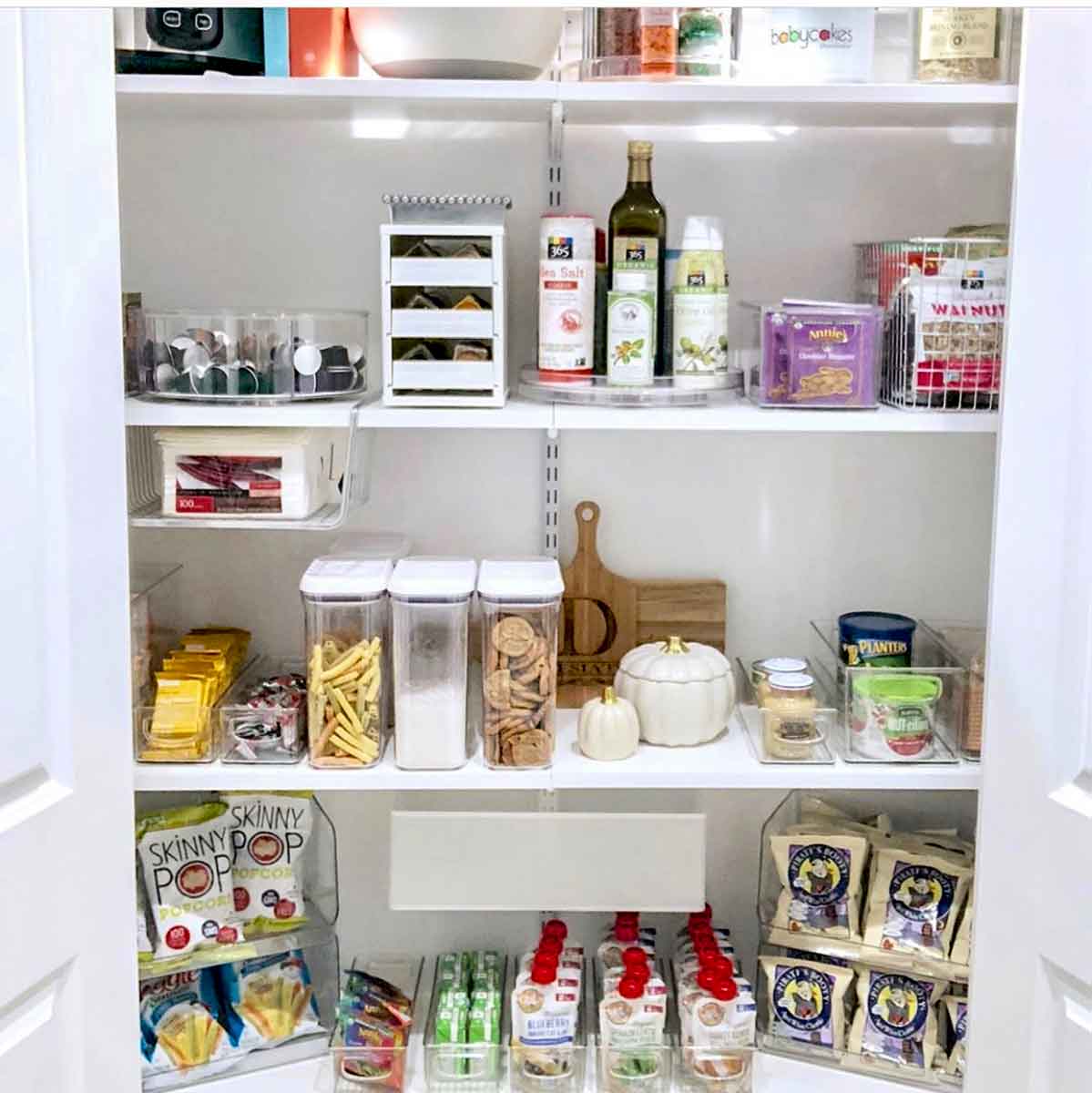 Cabinet organizing