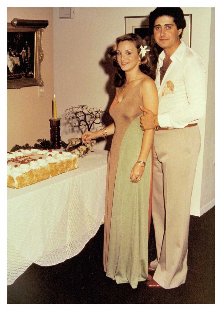 Nancy and Aurelio Sica at their wedding