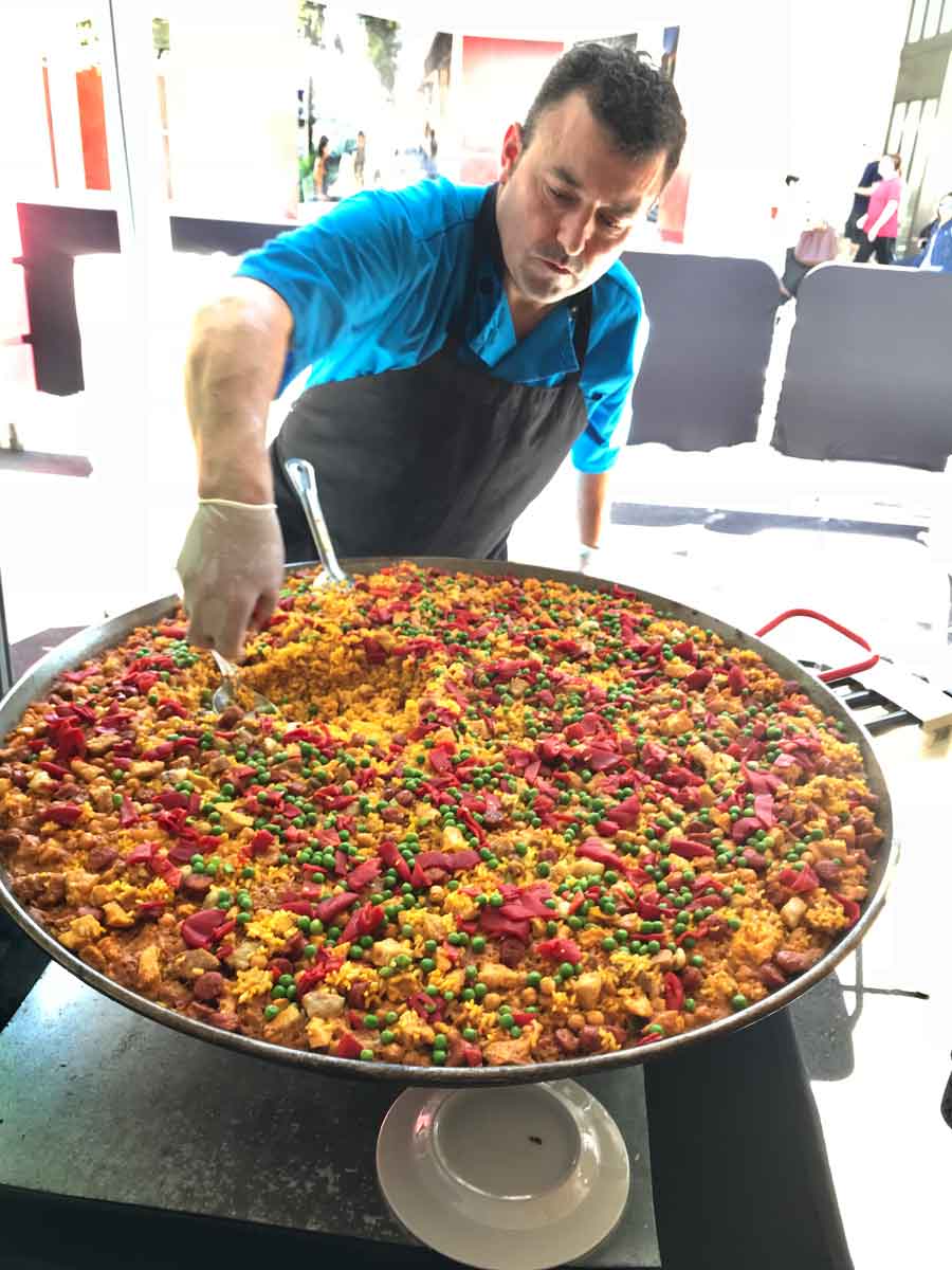 Paella at Cork and Fork