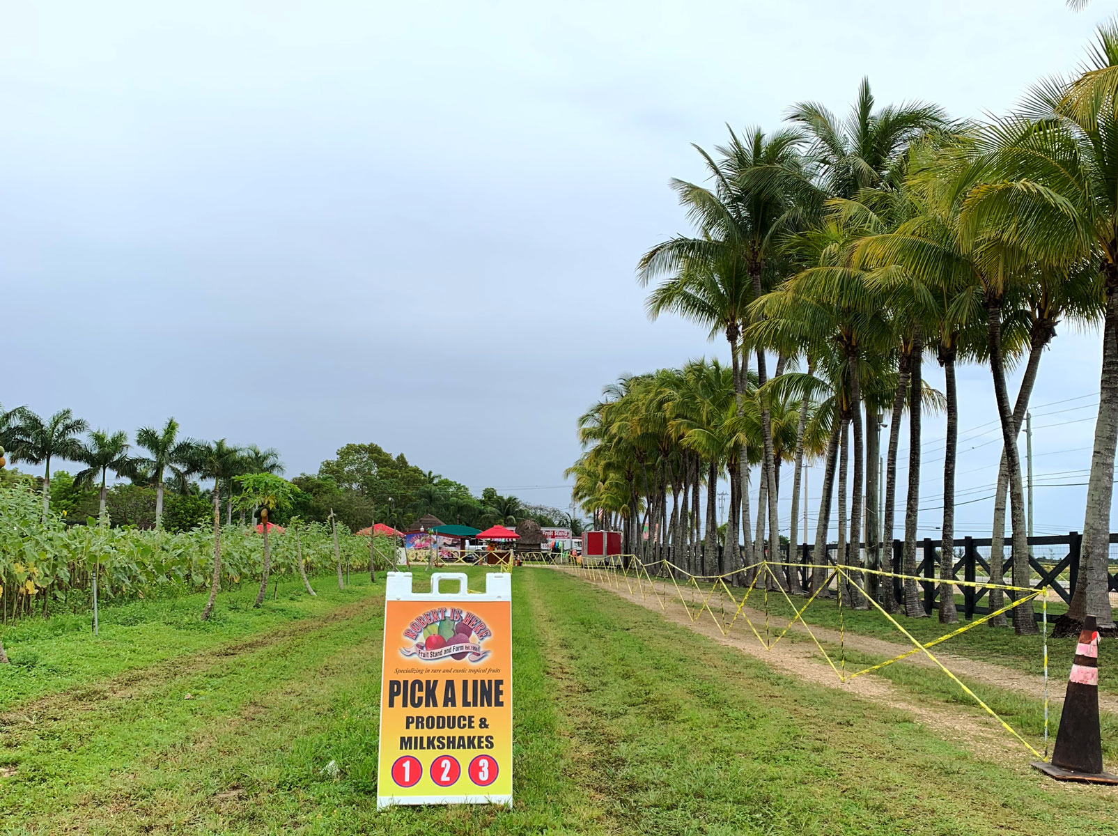 New drive-through at Robert Is Here