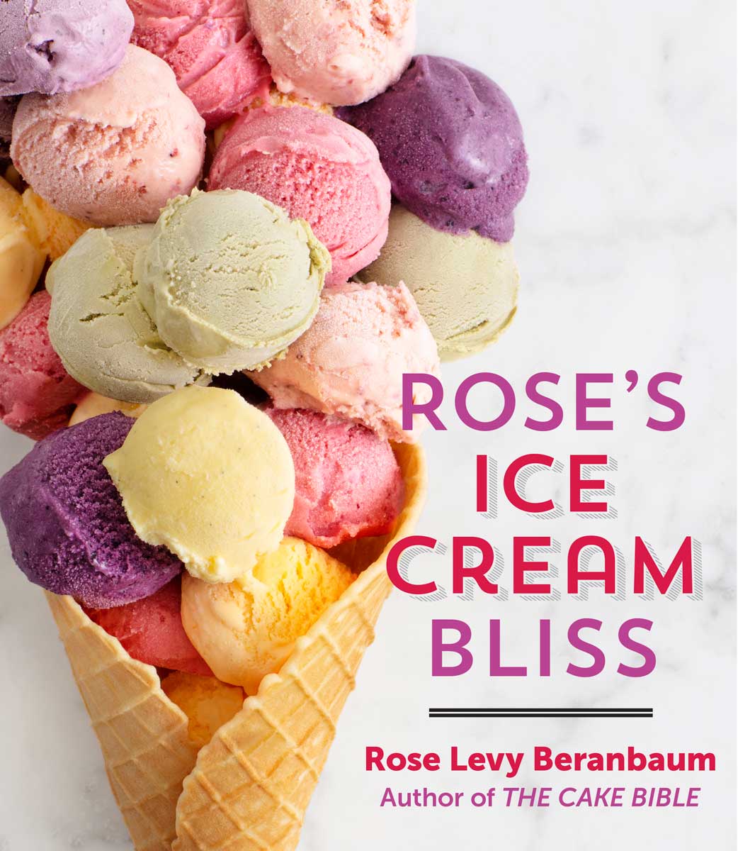 Rose’s Ice Cream BlissShe may be known for her cake, bread, pie and baking bibles, but Rose Levy Beranbaum says the sweet she loves most is frozen. Like all of her meticulously detailed cookbooks, this one gives readers solid formulas, practical tips and, often, explanations of how she managed to coax maximum flavors out of her ingredients. Most recipes call for an ice-cream freezer (high-tech or hand-cranked), but there are a couple, like Lemon Ginger Ice Cream, that just need a beater.
