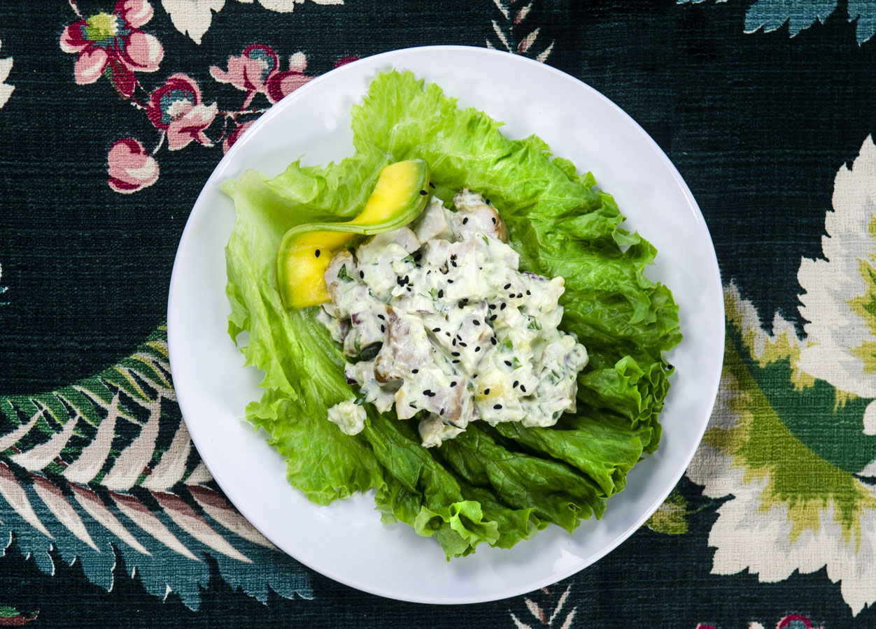 Avocado chicken salad
