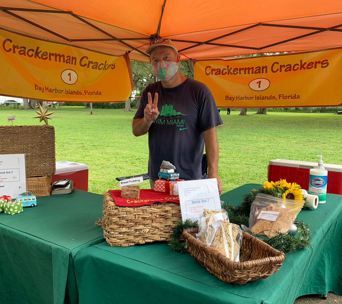 Stefan Uch of Crackerman Crackers