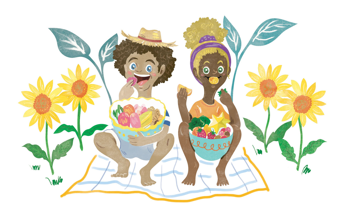 What a healthy plate looks like