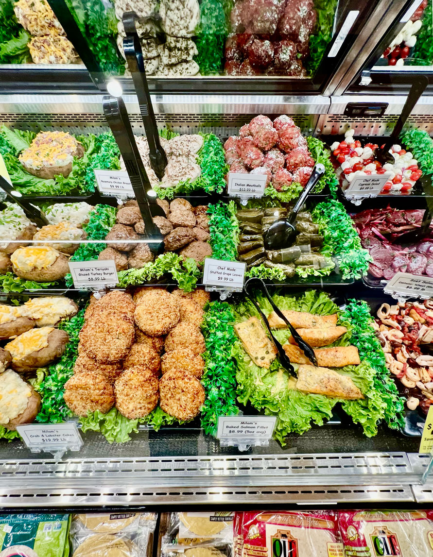 Prepared foods at Milams Markets Link at Douglas