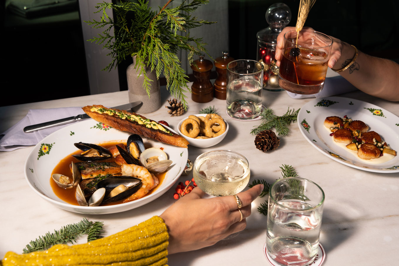 Holiday dining at Osteria Morini, Miami Beach