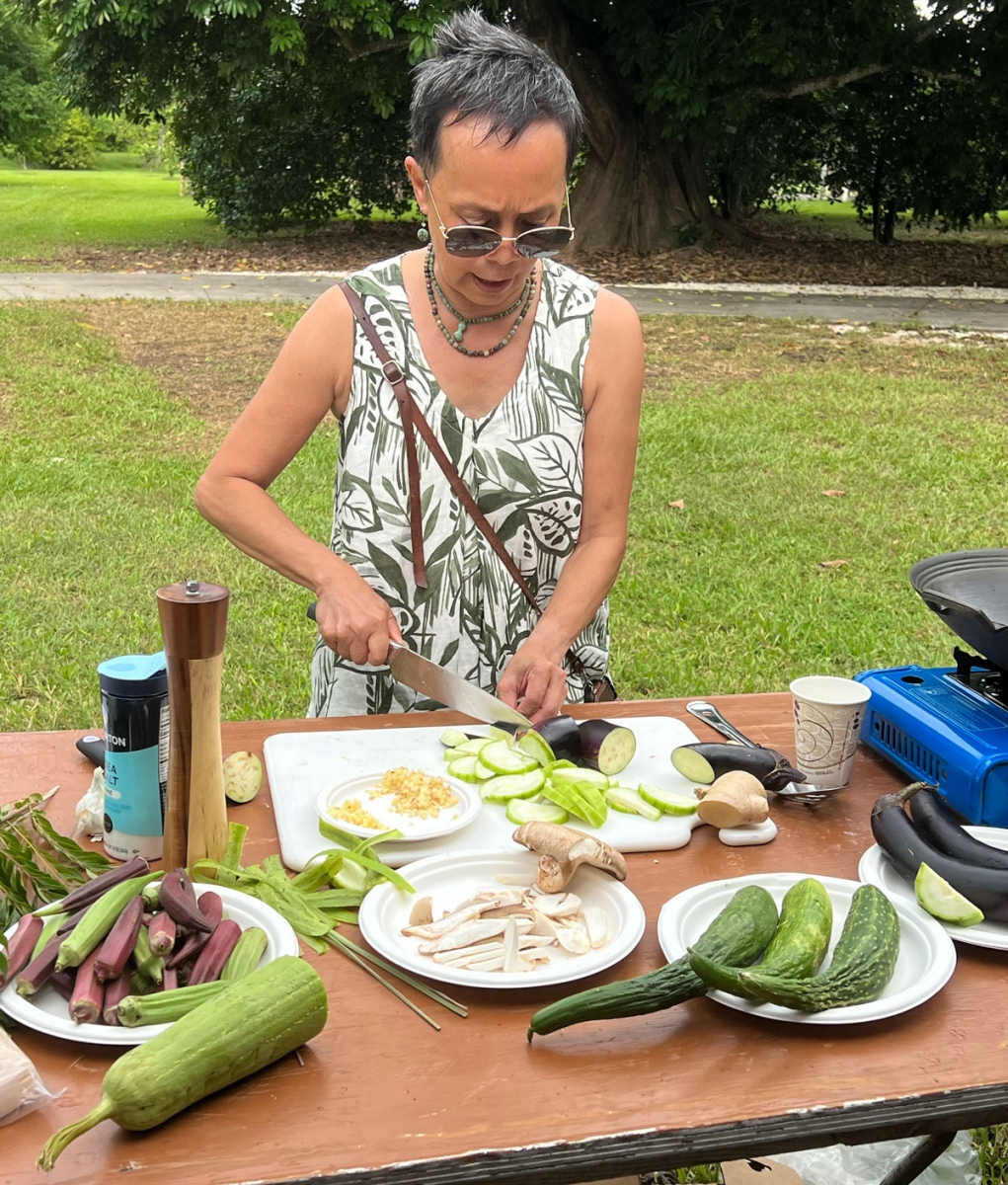 Thi Squire of Baptist.Health Grow2Heal Garden