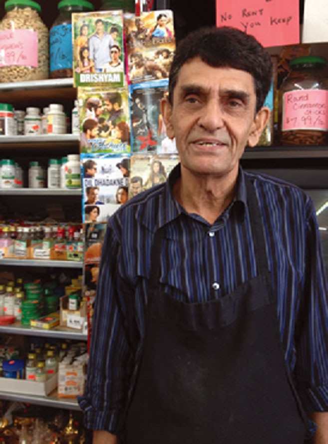 Asia Grocery owned by Khalid Khan