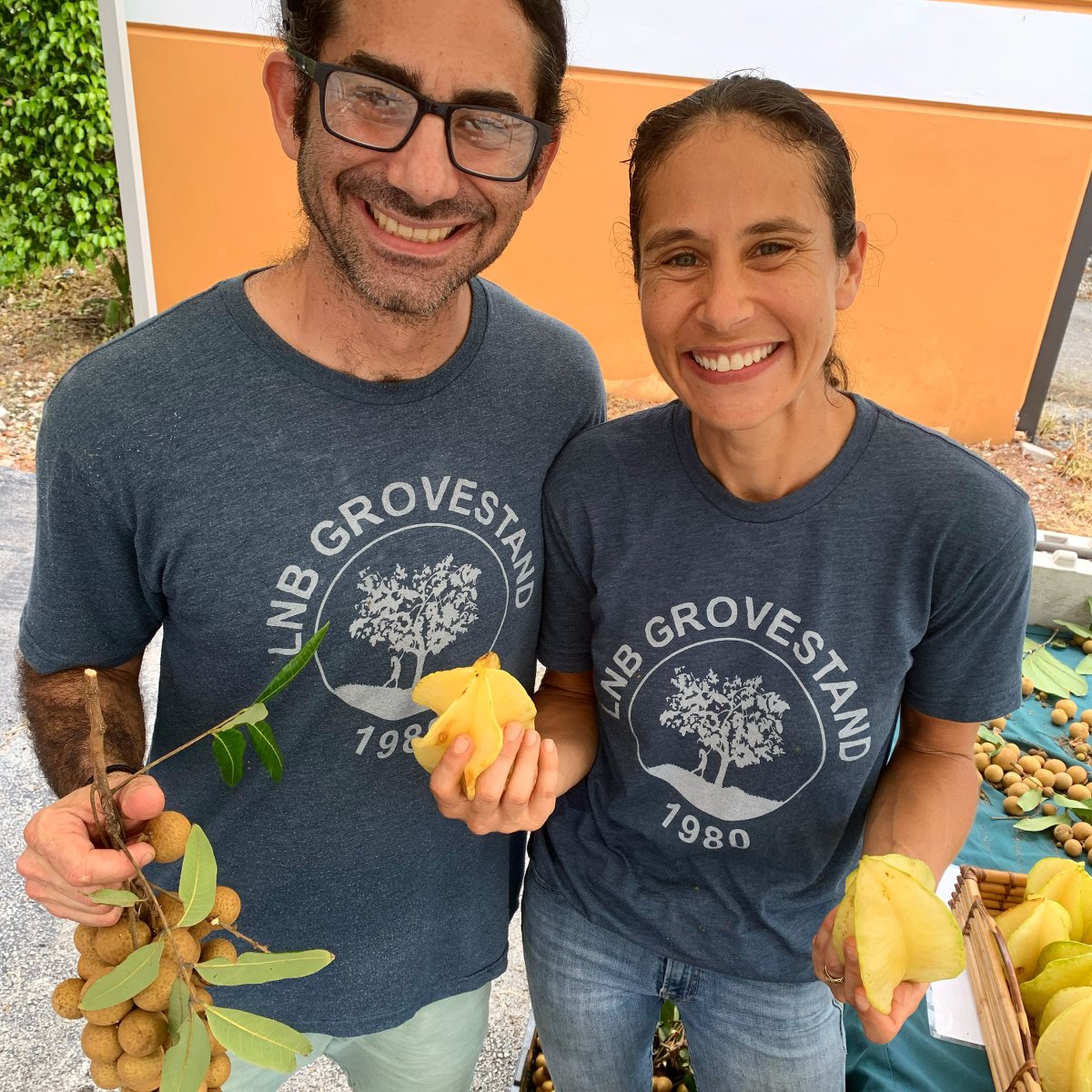 Walt and Adena of LNB Grovestand