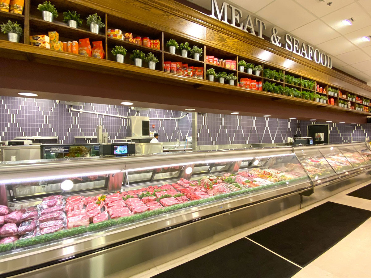 Meat department at Milam’s